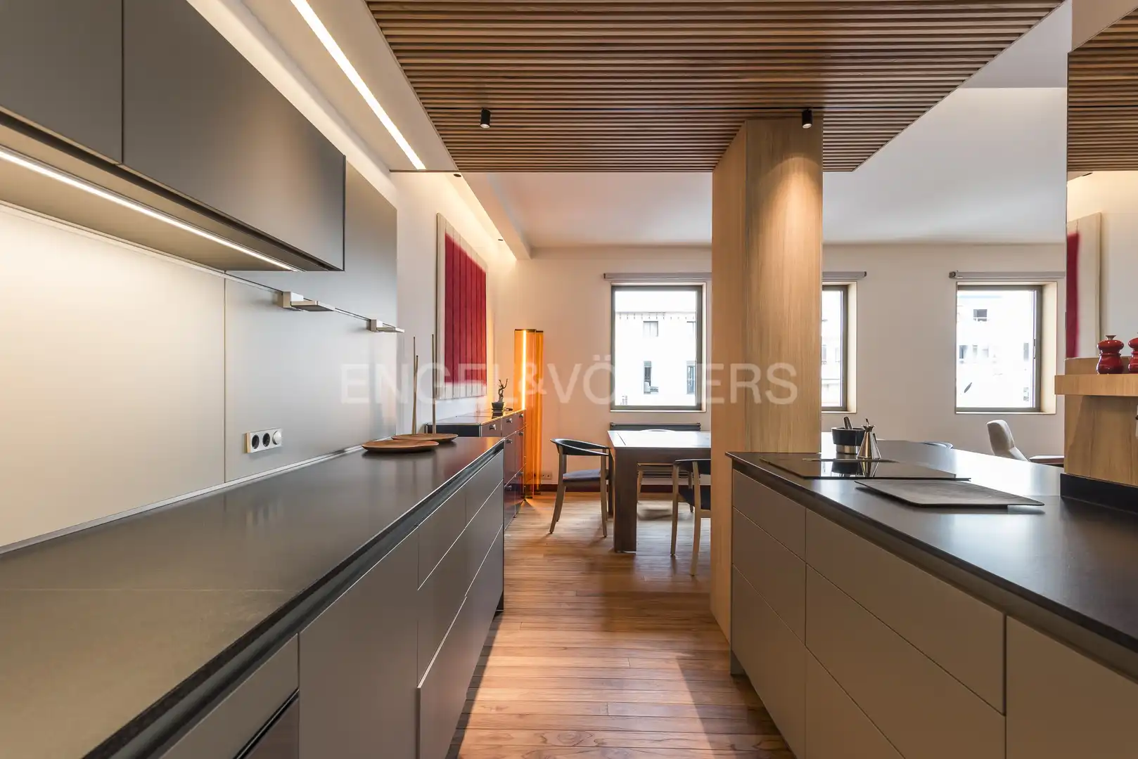 Kitchen of Flat for rent in Barrio de Salamanca