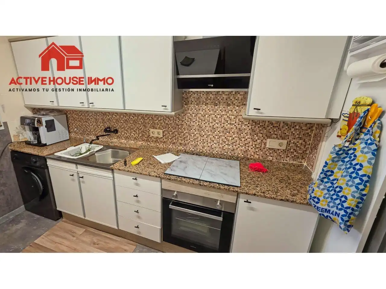 Kitchen of Flat for sale in Alcanar  with Air Conditioner, Heating and Private garden