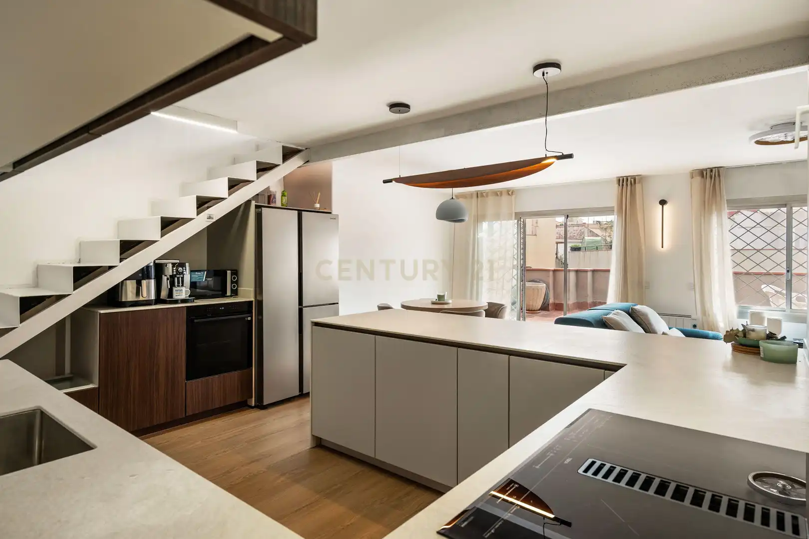 Küche von Maisonette zum Verkauf in L'Hospitalet de Llobregat