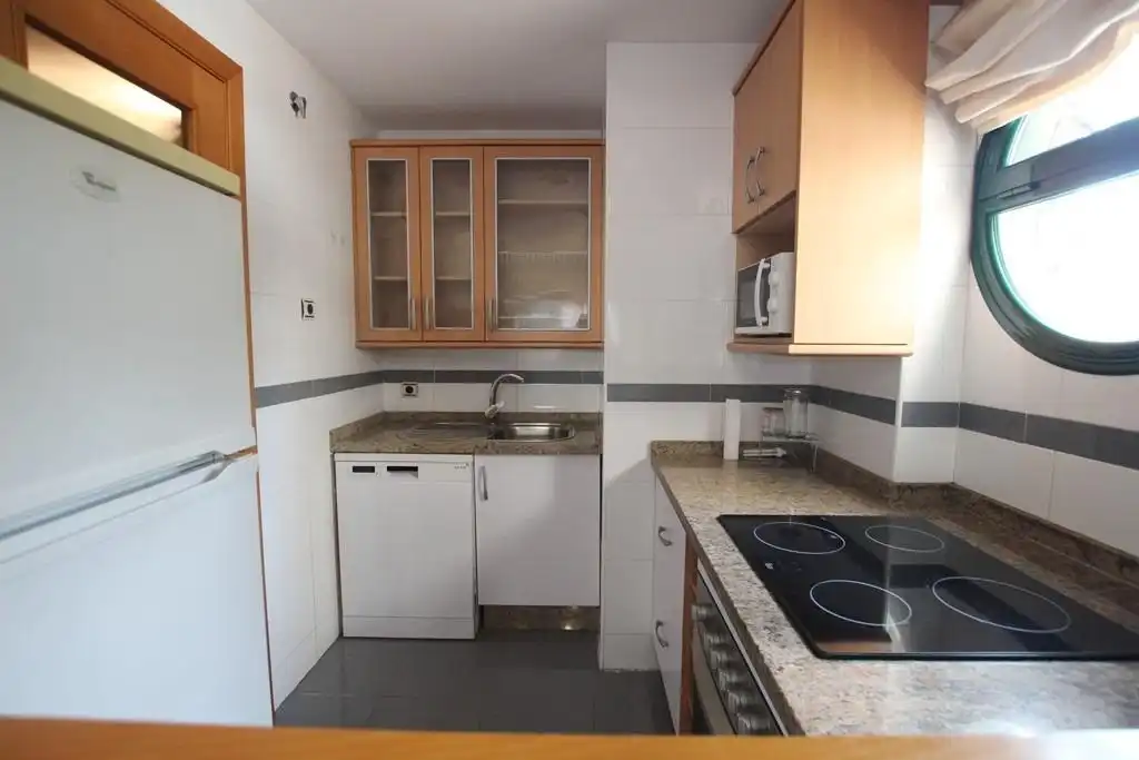 Küche von Wohnung zum Verkauf in Jerez de la Frontera mit Klimaanlage, Heizung und Parkett