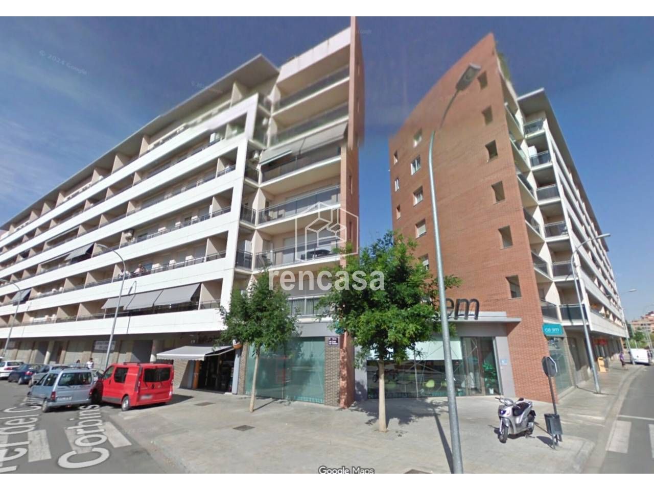 Vista exterior de Pis de lloguer en  Lleida Capital amb Calefacció, Moblat i Balcó