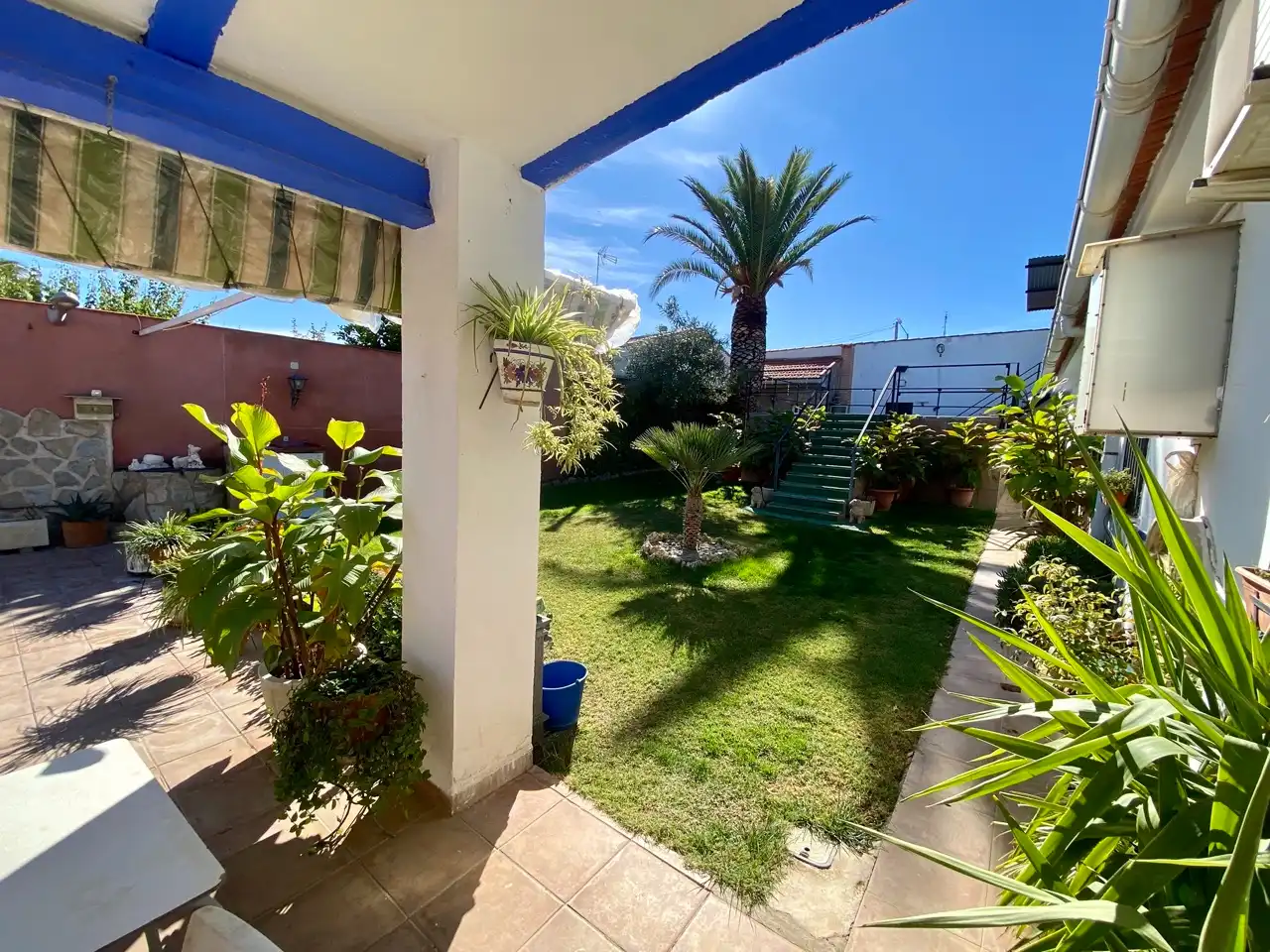 Jardí de Casa adosada en venda en Malagón amb Aire condicionat, Calefacció i Jardí privat