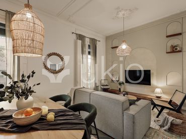 Apartament amb balcó de lloguer a Carrer de Provença
