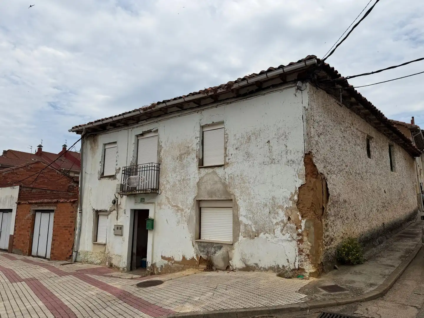 Vista exterior de Casa o chalet en venta en Valverde de la Virgen