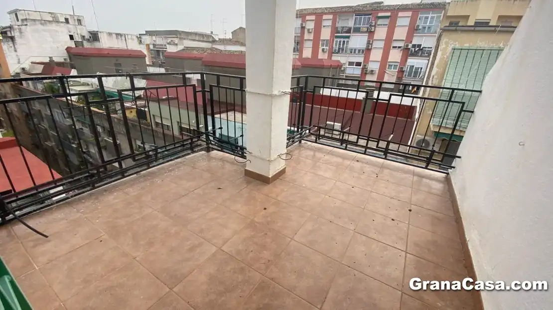 Terrasse von Dachboden zur Miete in Granada mit Klimaanlage, Heizung und Möbliert