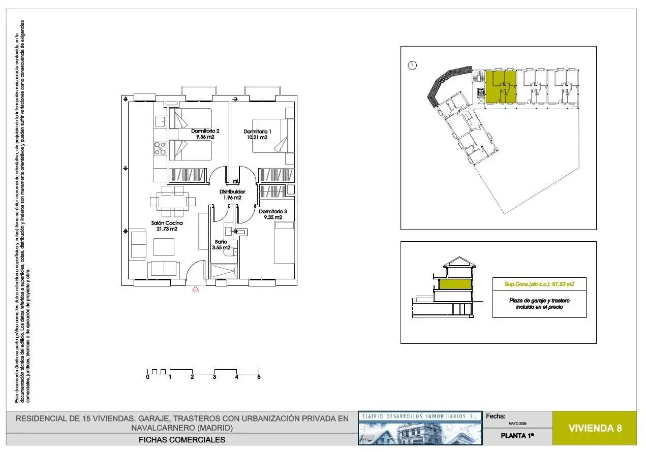 Flat for sale in Navalcarnero  with Heating, Private garden and Terrace