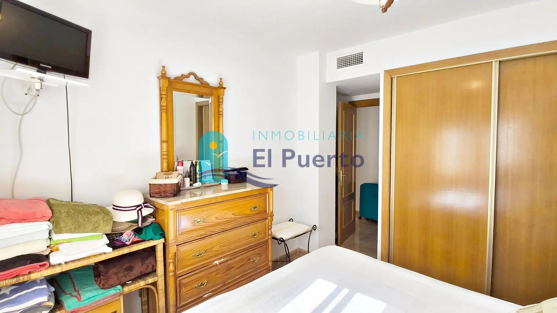 Habitación de Apartamento en venta en Mazarrón con Aire acondicionado, Calefacción y Terraza