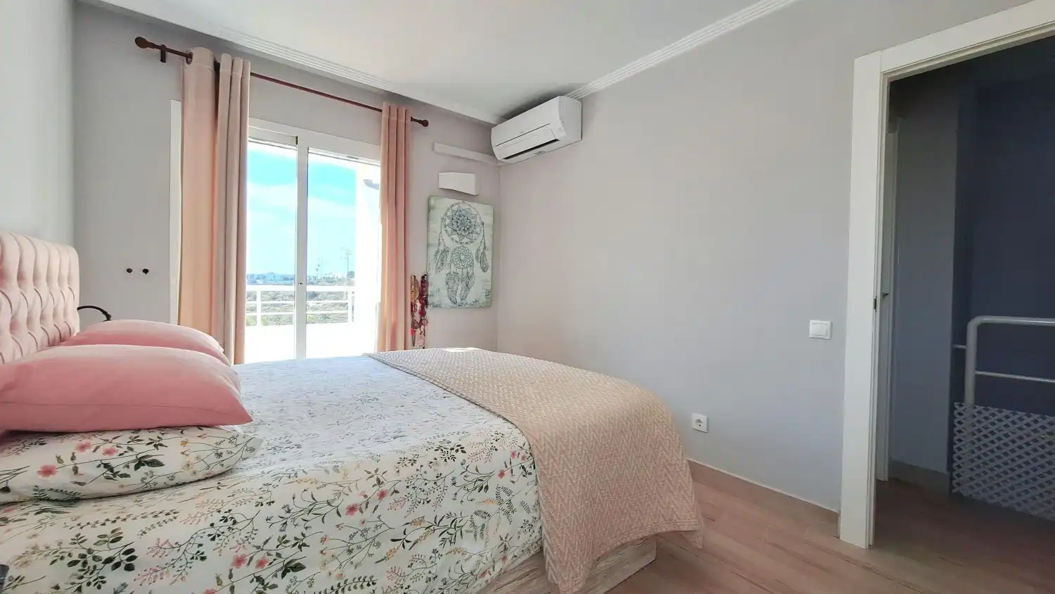 Schlafzimmer von Maisonette zum Verkauf in Mojácar mit Klimaanlage, Terrasse und Schwimmbad