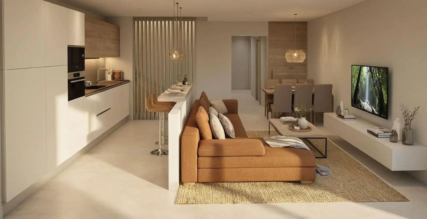 Living room of Detached homes for sale in Cantallops  with Air Conditioner, Heating and Private garden