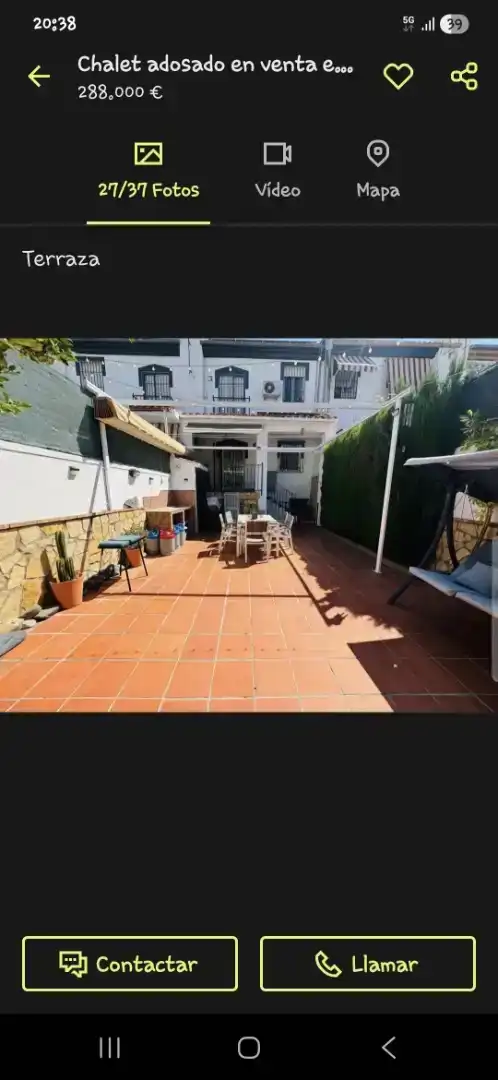 Terrassa de Casa adosada en venda en Ogíjares amb Aire condicionat