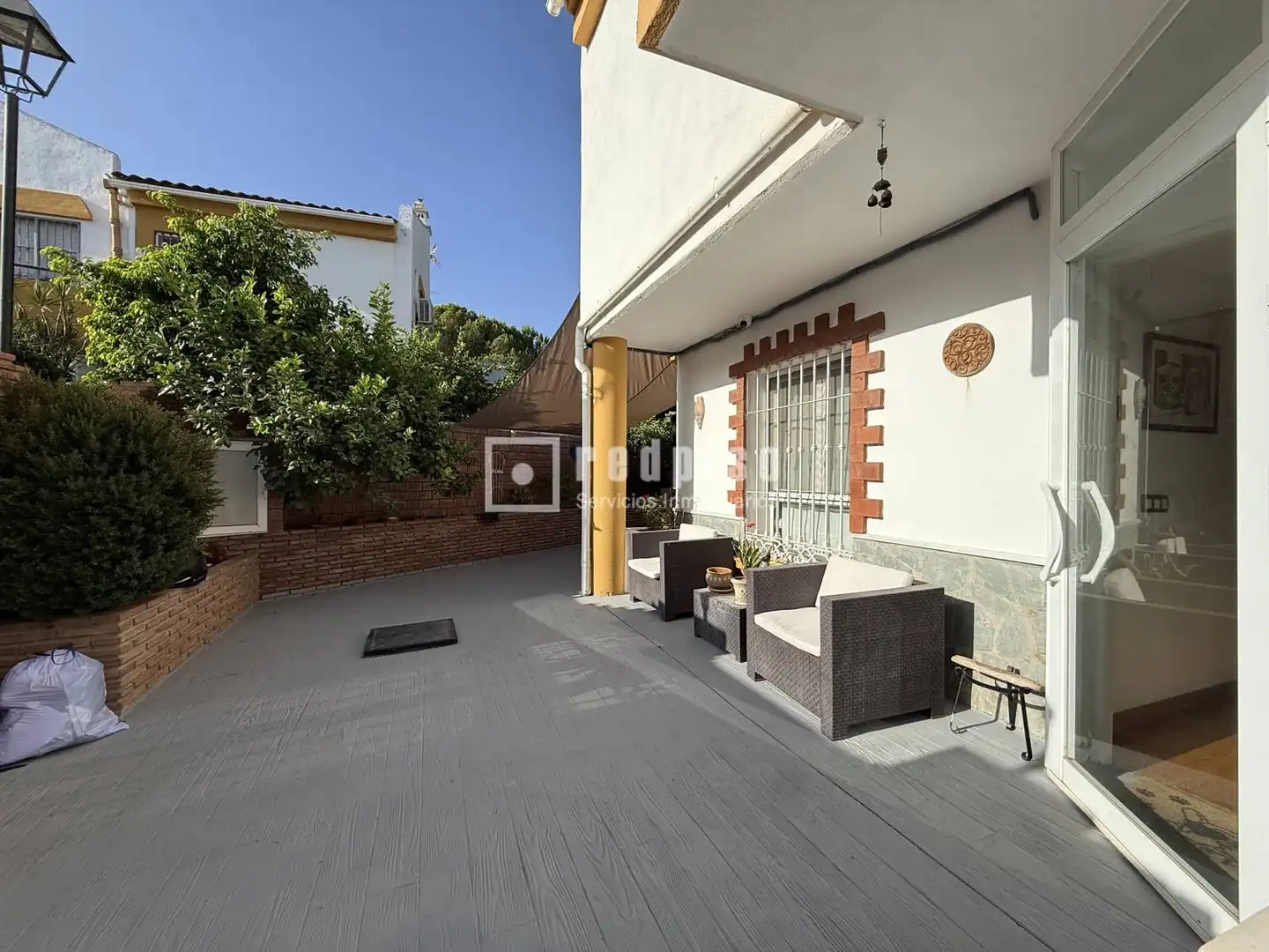 Terrassa de Casa o xalet en venda en Alhaurín de la Torre amb Aire condicionat, Jardí privat i Terrassa