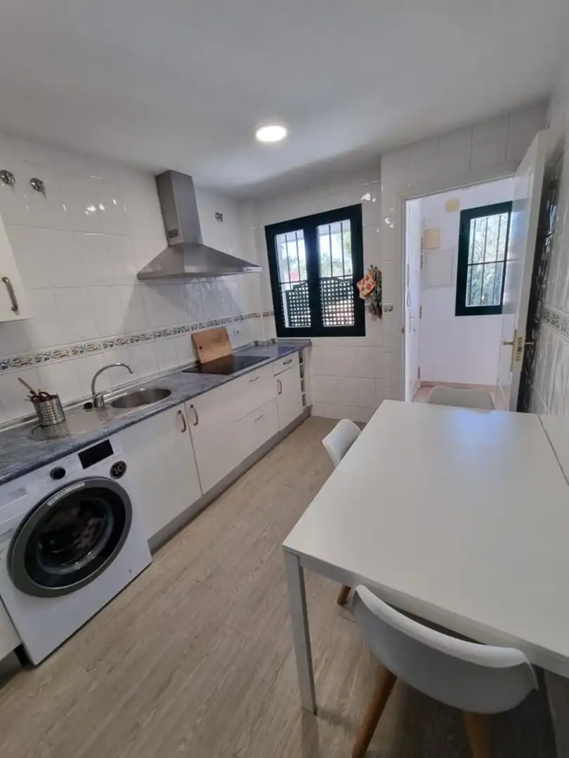 Kitchen of Duplexes for rent in Estepona  with Air Conditioner, Furnished and Balcony