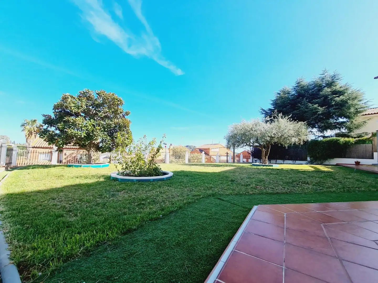 Jardín de Casa o chalet en venta en Badalona con Aire acondicionado, Calefacción y Jardín privado