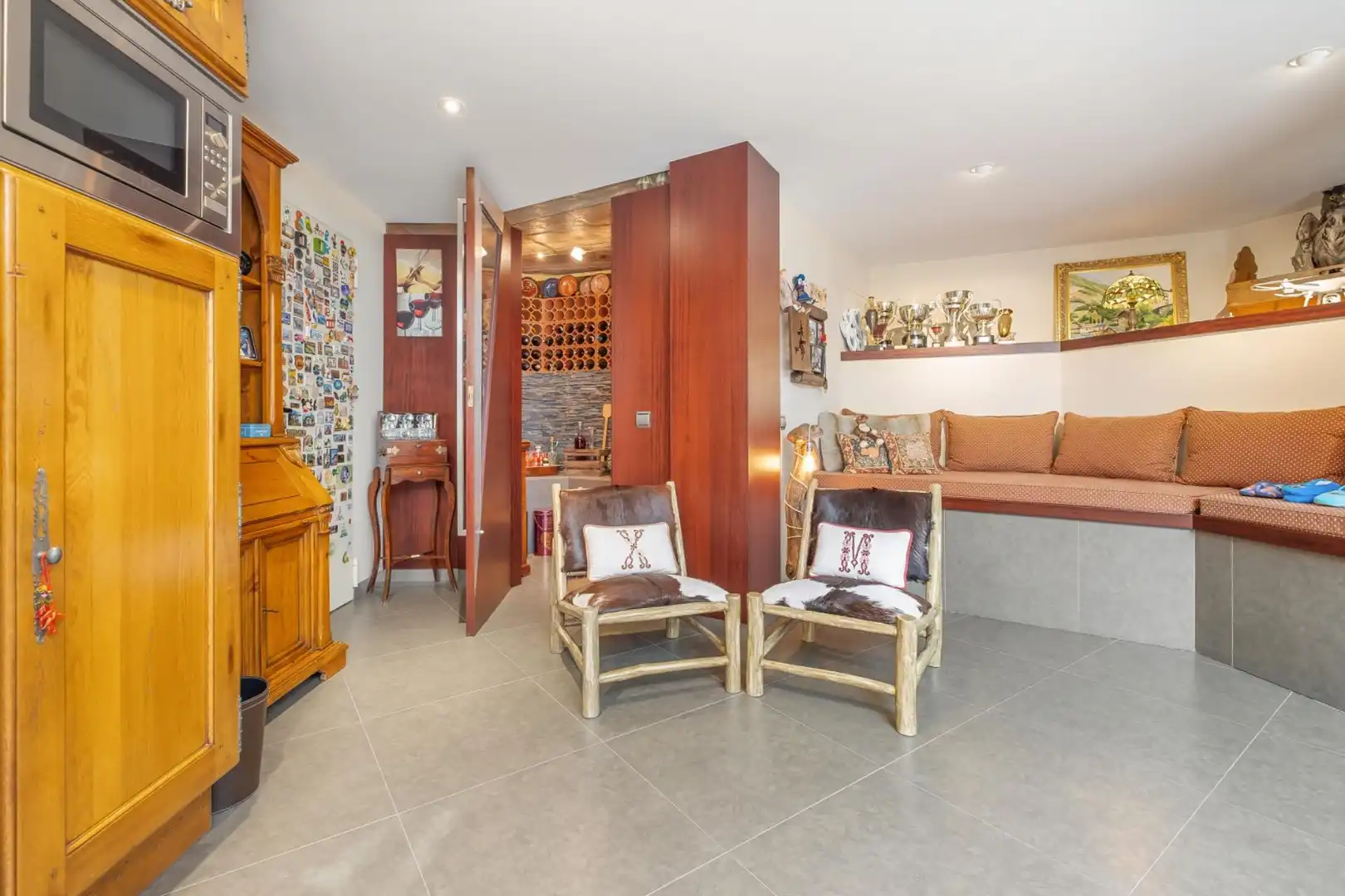 Sala de estar de Casa o chalet en venta en La Massana con Jardín privado, Parquet y Terraza