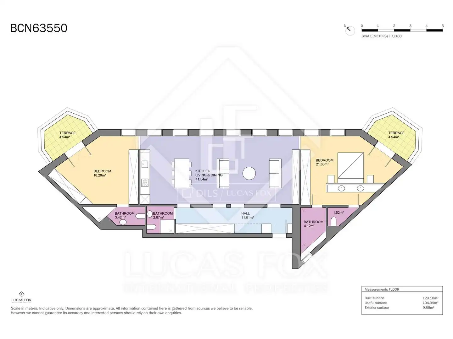 Appartamento con terrazza in vendita a Eixample, imagen 32