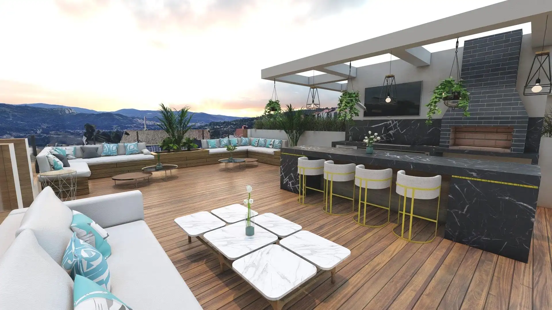 Terraza de Piso en venta en Vigo  con Calefacción, Terraza y Trastero