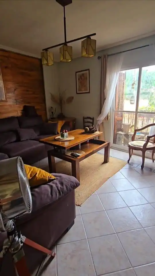 Wohnzimmer von Dachboden zum Verkauf in Murcia mit Klimaanlage und Heizung