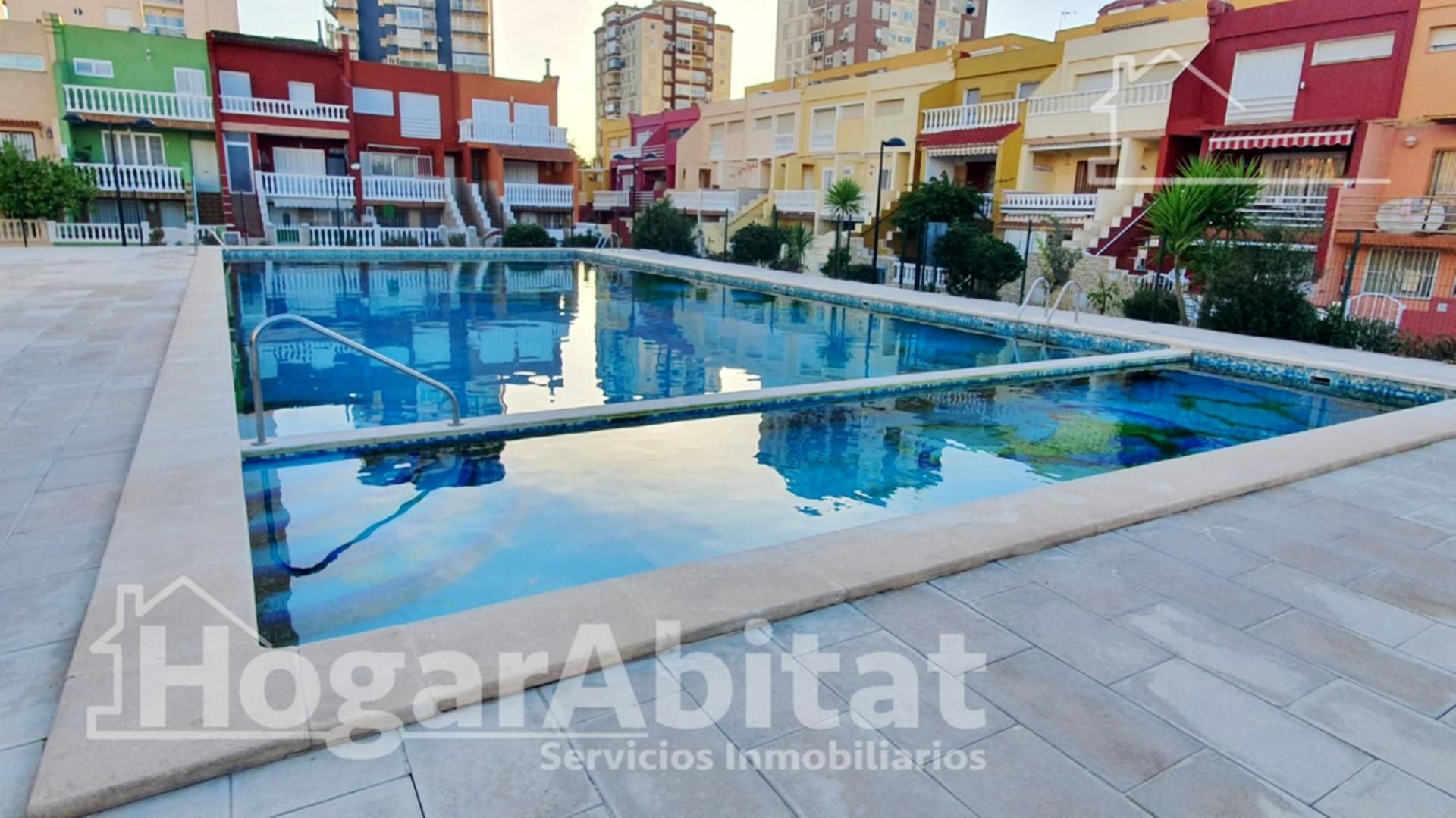 Piscina de Piso en venta en La Pobla de Farnals con Aire acondicionado, Calefacción y Terraza