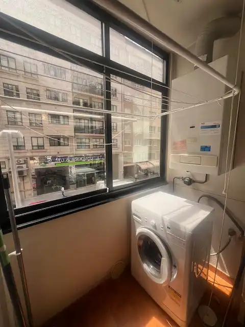 Außenansicht von Wohnung zur Miete in A Coruña Capital  mit Heizung, Parkett und Terrasse
