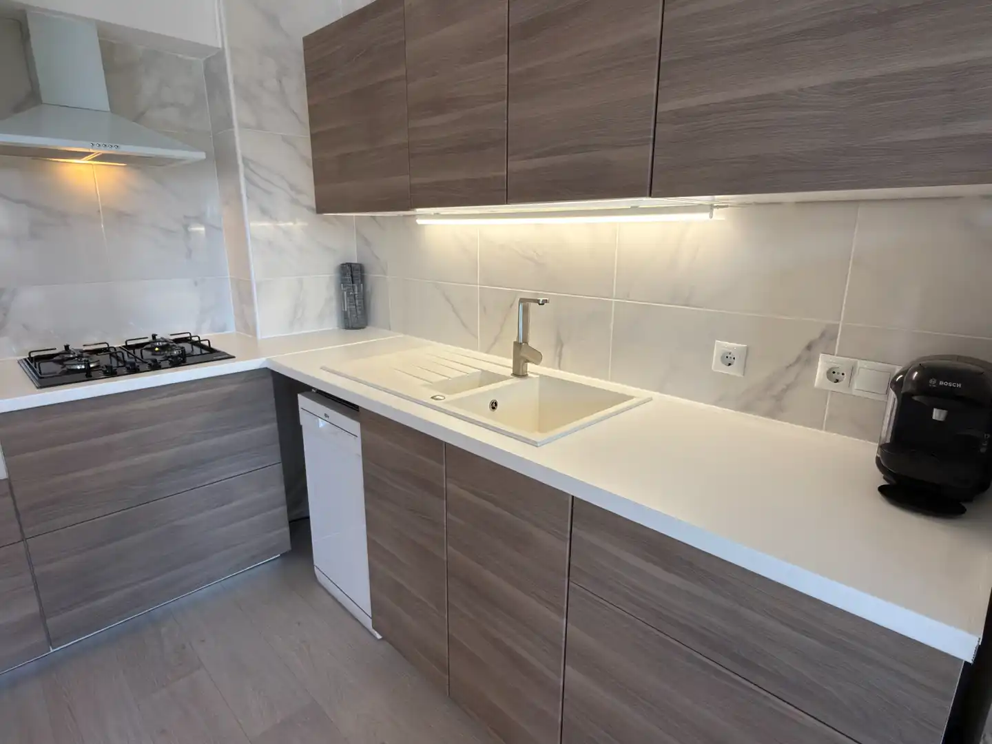 Cuina de Apartament en venda en Palafrugell amb Calefacció, Parquet i Terrassa