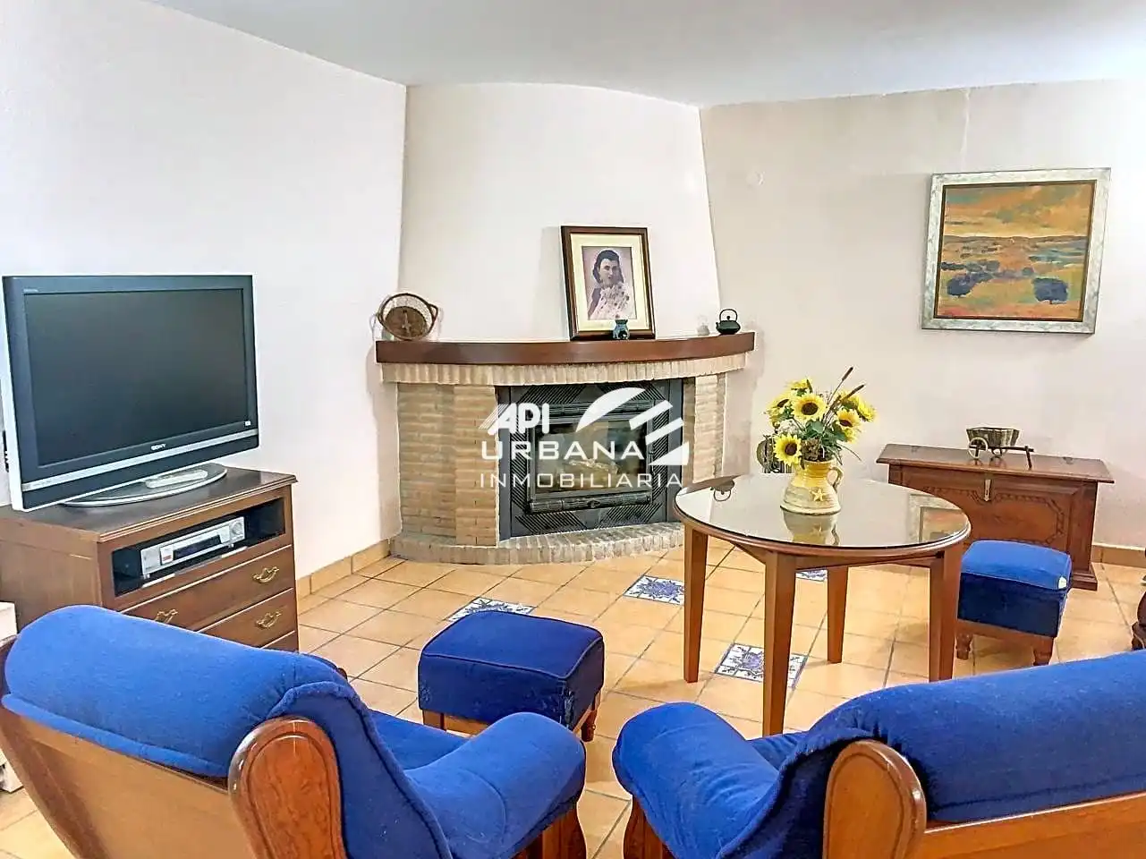 Sala de estar de Casa o chalet en venta en Lucena con Aire acondicionado, Jardín privado y Terraza