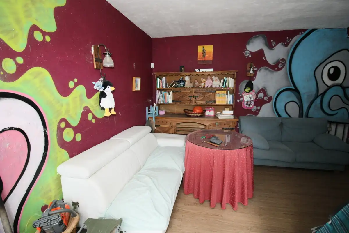 Wohnzimmer von Country house zum Verkauf in Arenas de San Pedro mit Heizung, Privatgarten und Terrasse