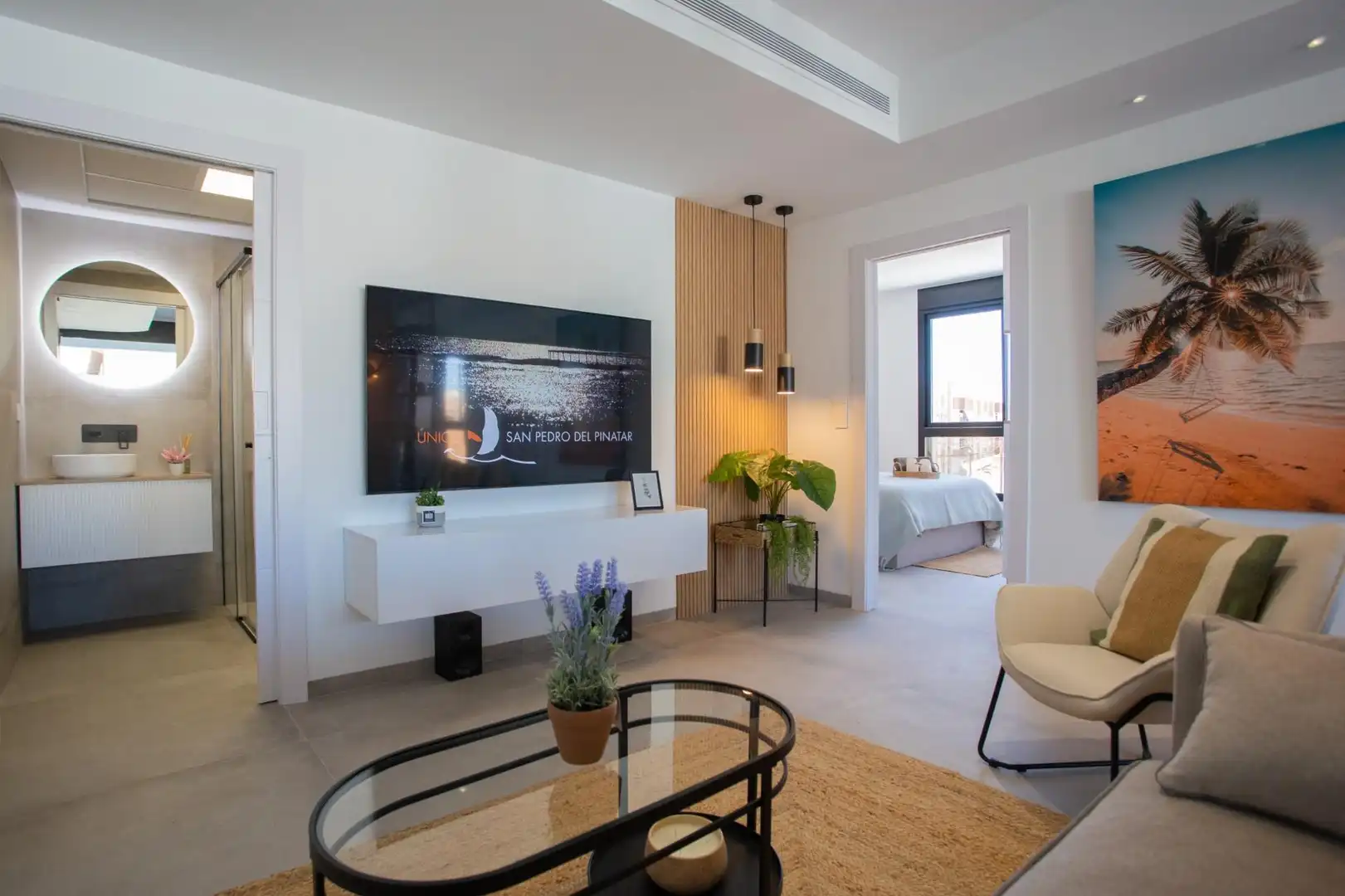 Sala de estar de Apartamento en venta en San Pedro del Pinatar con Jardín privado, Terraza y Balcón