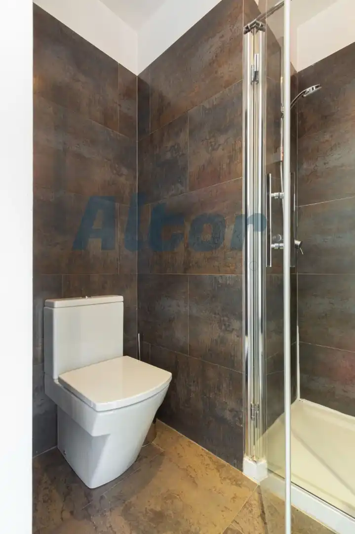 Bathroom of Attic for rent in Madrid  with Heating, Terrace and Furnished