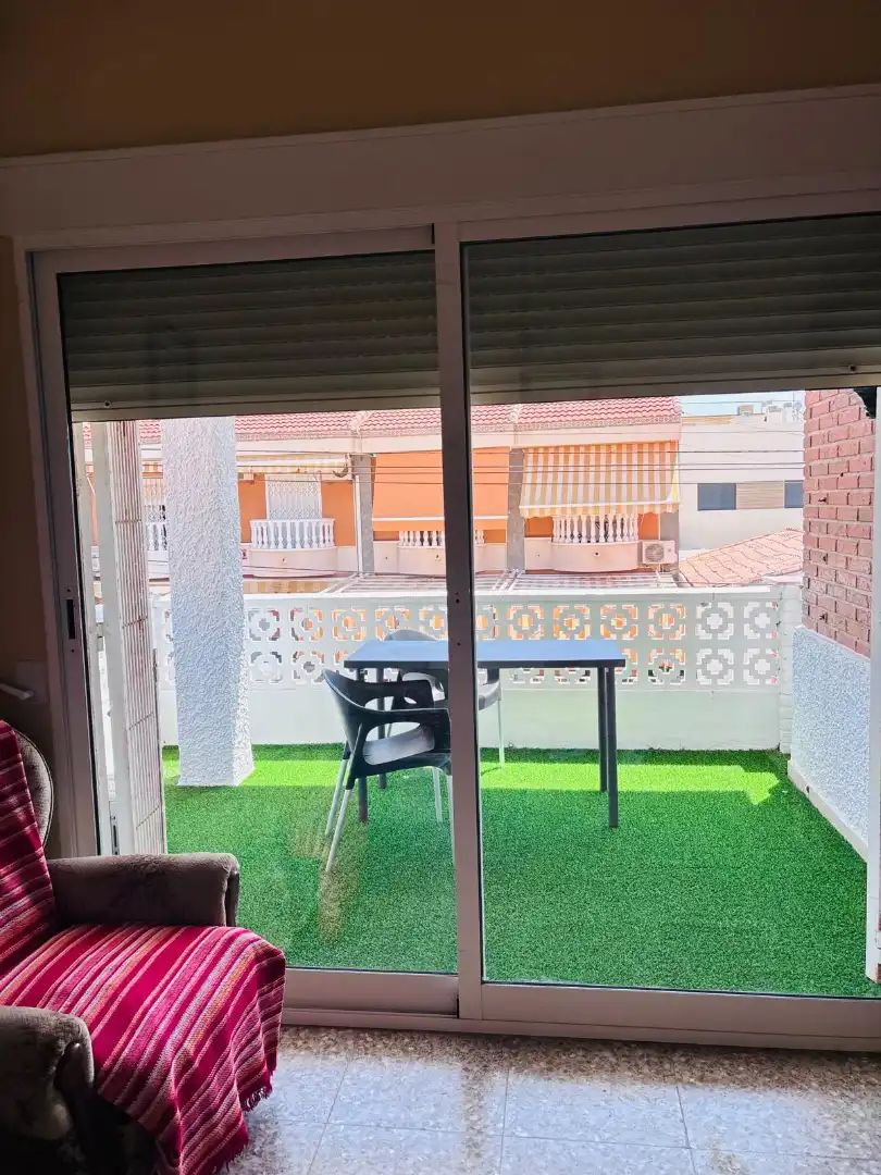 Terrace of Houses for rent in Pilar de la Horadada  with Air Conditioner, Heating and Private garden