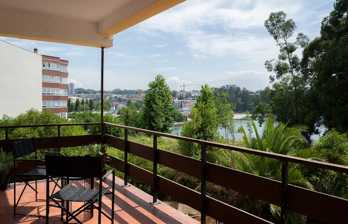 Terrasse von Wohnung zum Verkauf in Oleiros mit Terrasse, Abstellraum und Mikrowelle