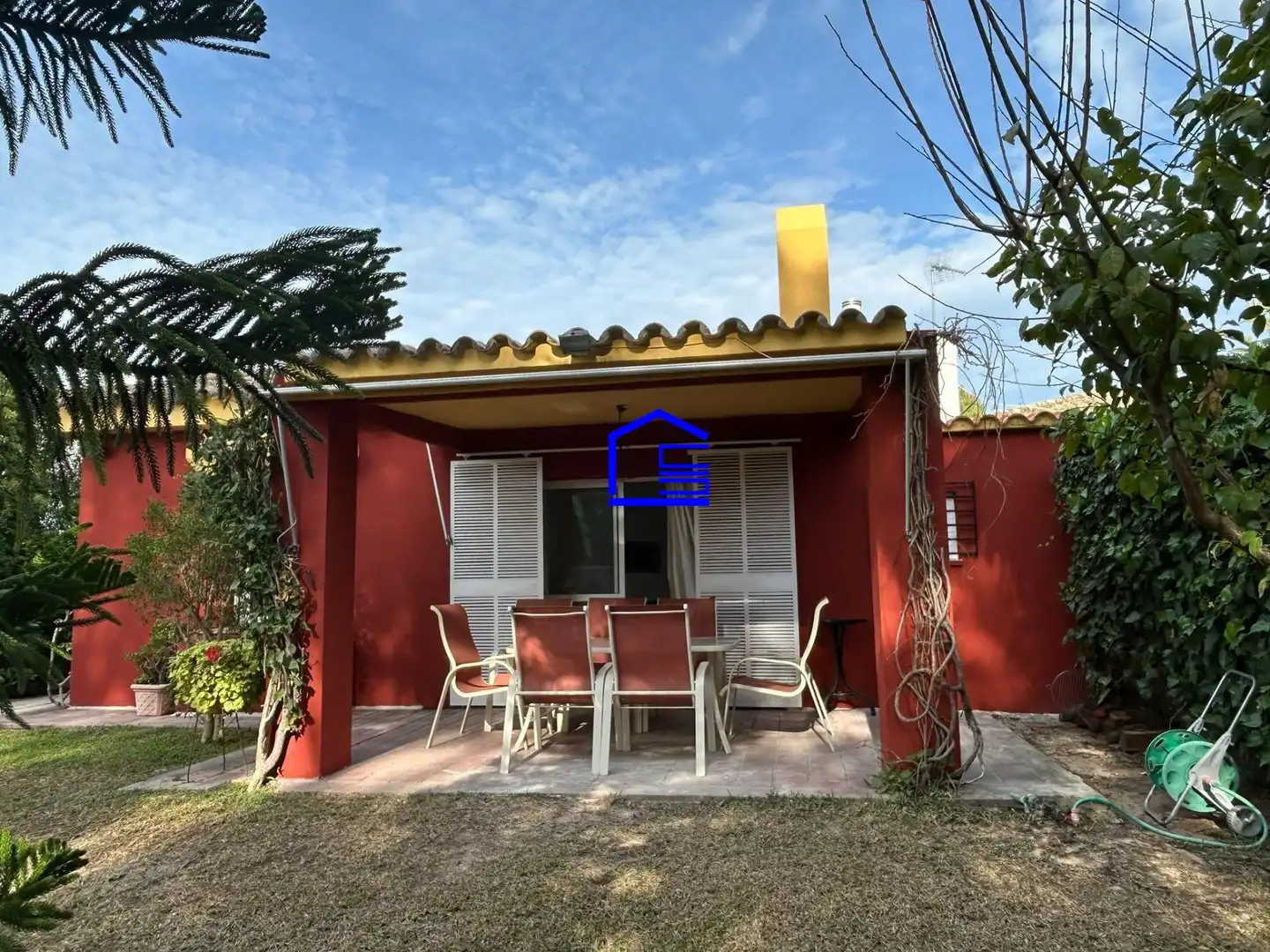Jardín de Casa o chalet de alquiler en El Puerto de Santa María con Aire acondicionado, Calefacción y Jardín privado