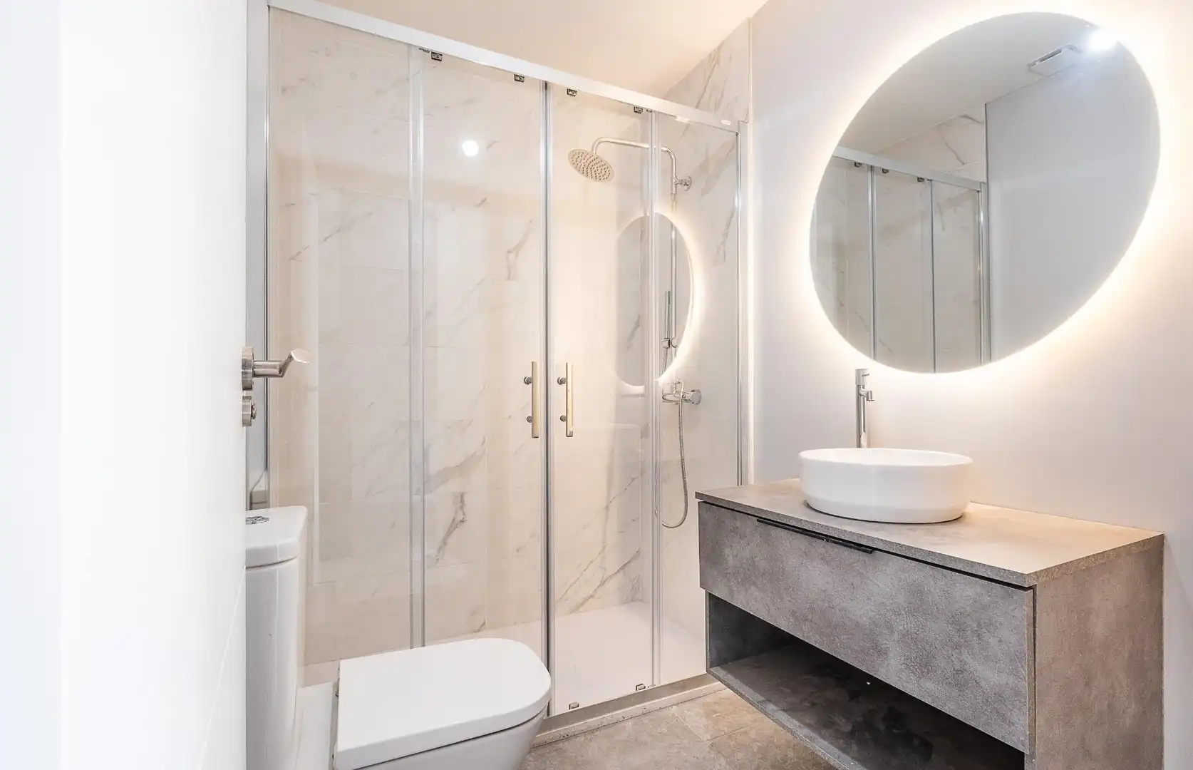 Baño de Ático en venta en Madrid con Aire acondicionado, Calefacción y Terraza