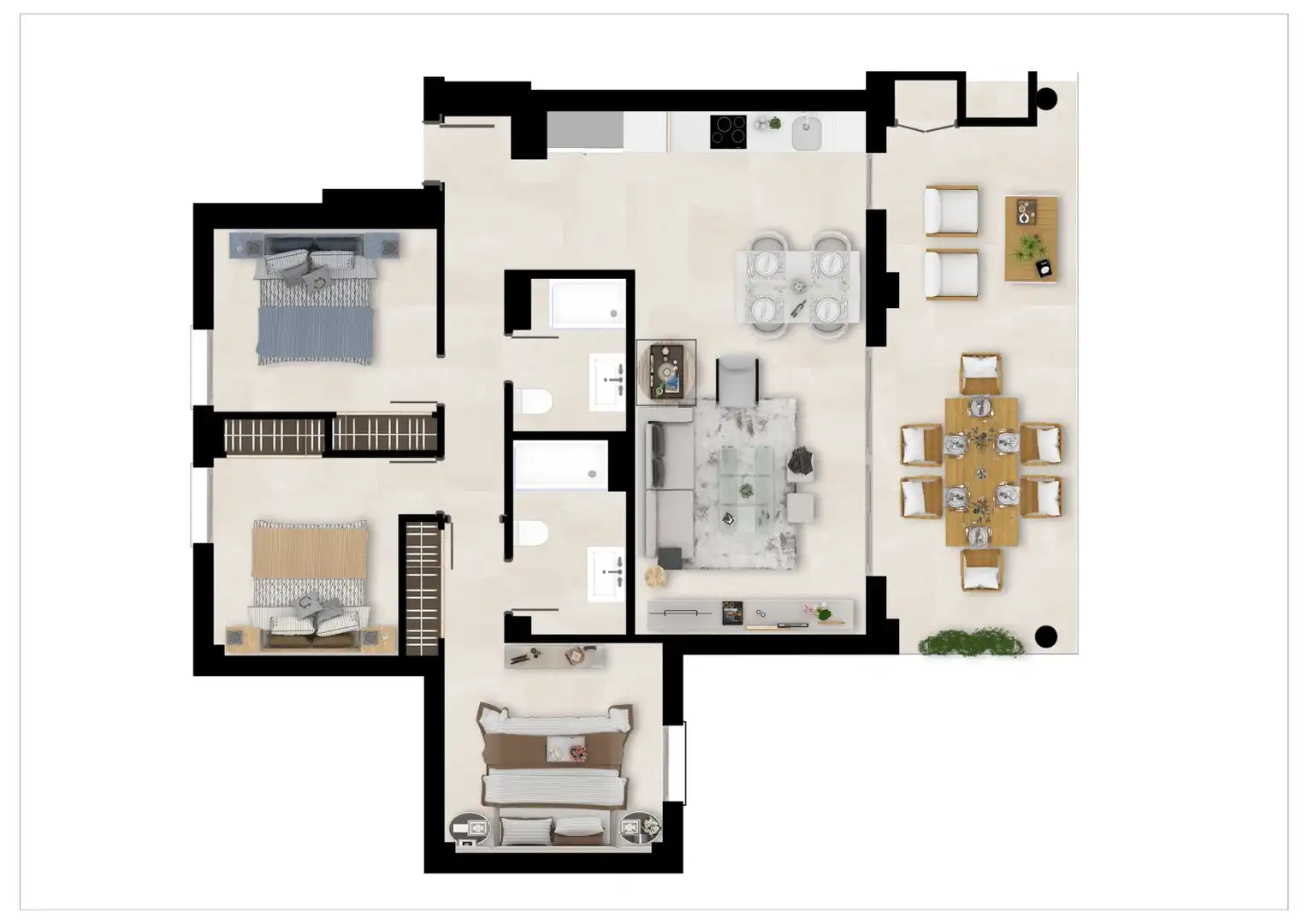 Apartament amb ascensor en venda a La Cala Golf - Lagar Martell, imagen 24