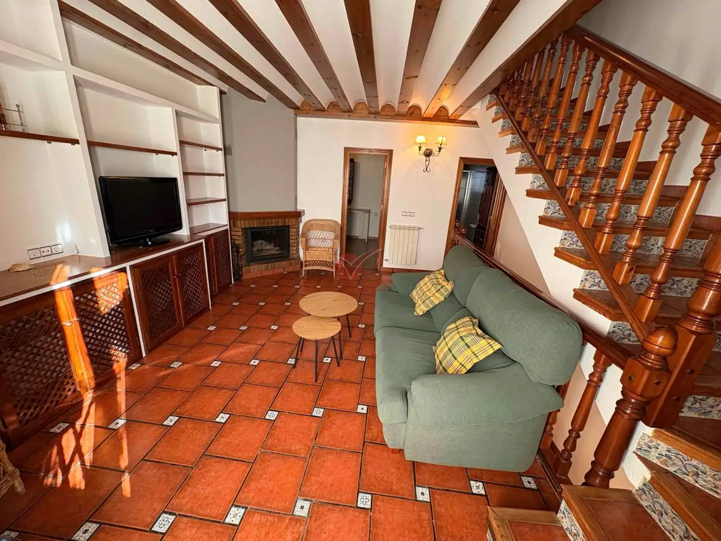 Sala de estar de Casa o chalet de alquiler en Cuenca con Calefacción y Amueblado