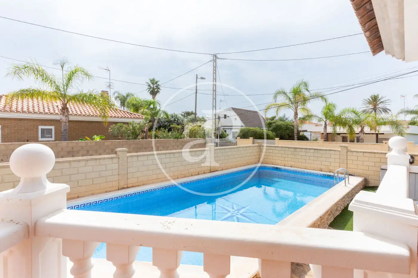 Swimming pool of Houses for sale in Sagunto / Sagunt  with Air Conditioner, Heating and Private garden