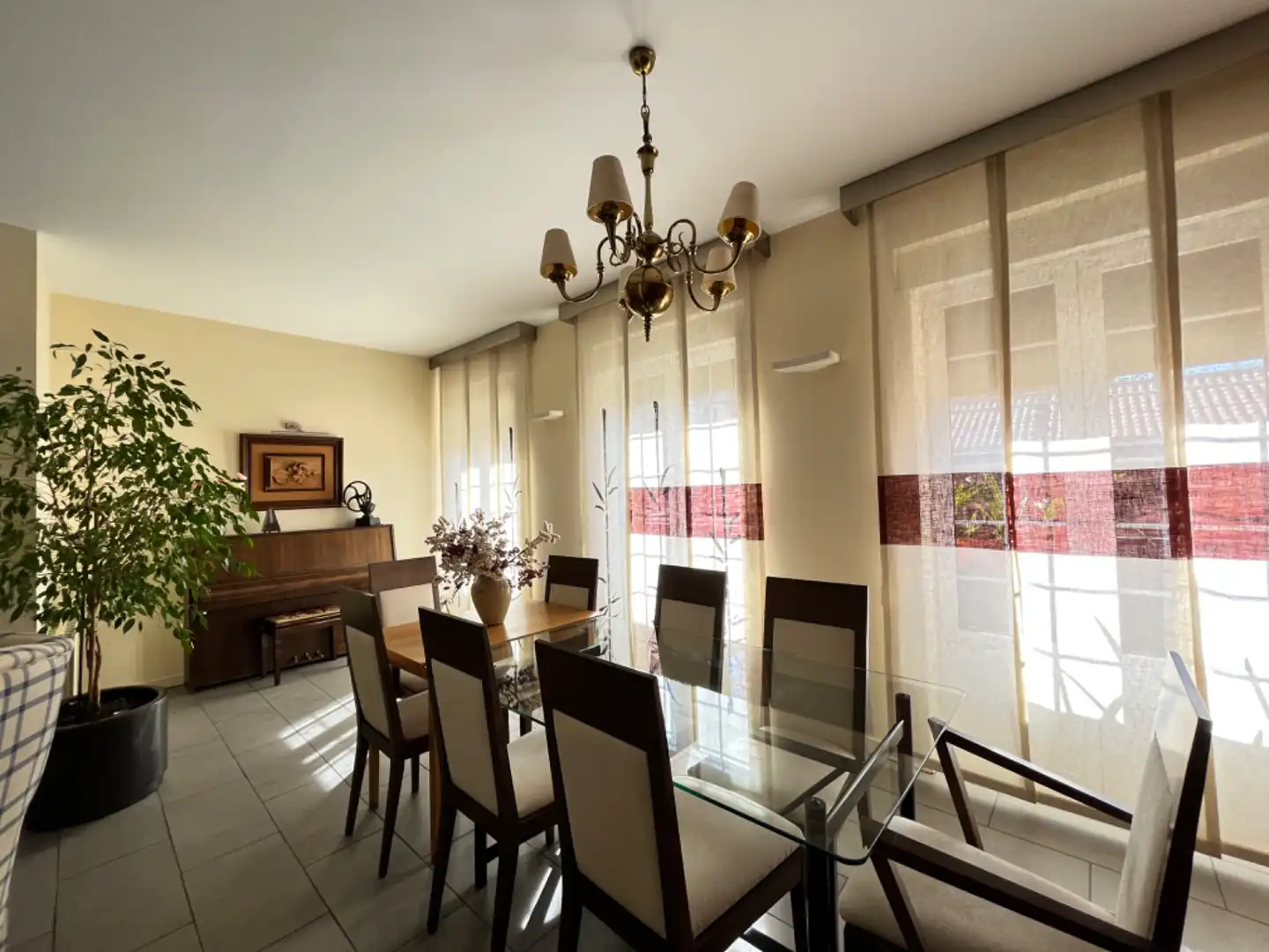 Esszimmer von Wohnung zum Verkauf in Madrid mit Terrasse, Möbliert und Ofen