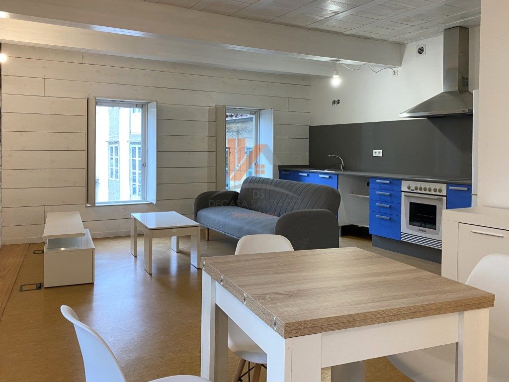 Living room of Apartment to rent in Santiago de Compostela 