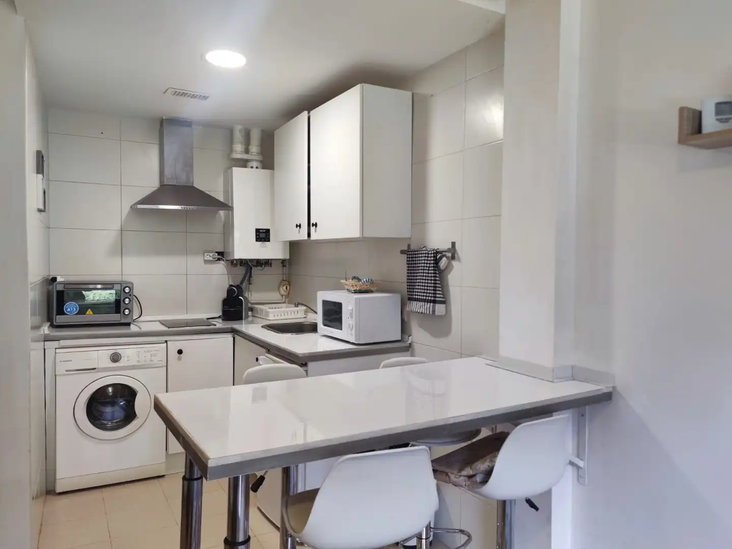 Cocina de Apartamento en venta en Ezcaray con Calefacción, Trastero y Amueblado