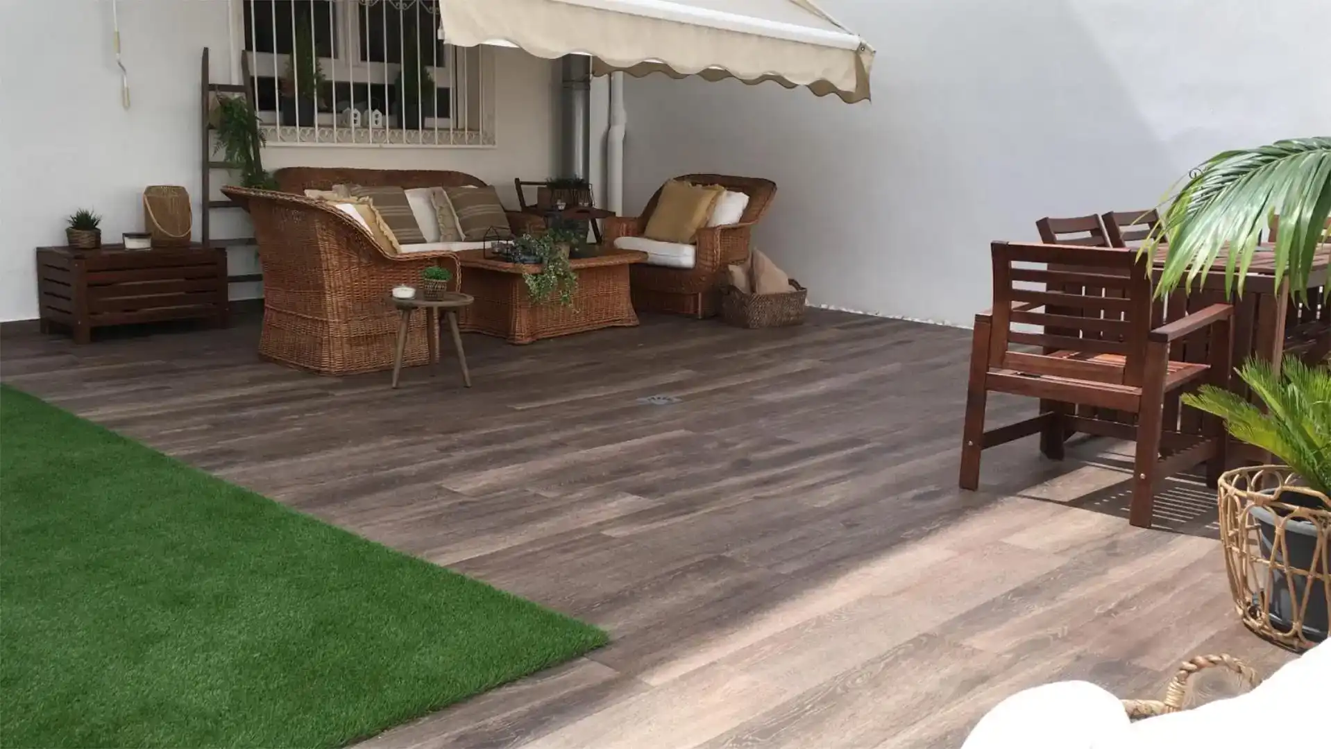 Terrassa de Casa adosada en venda en Ibi amb Aire condicionat, Jardí privat i Parquet
