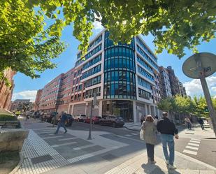 Exterior view of Flat for sale in Palencia Capital  with Heating, Private garden and Storage room