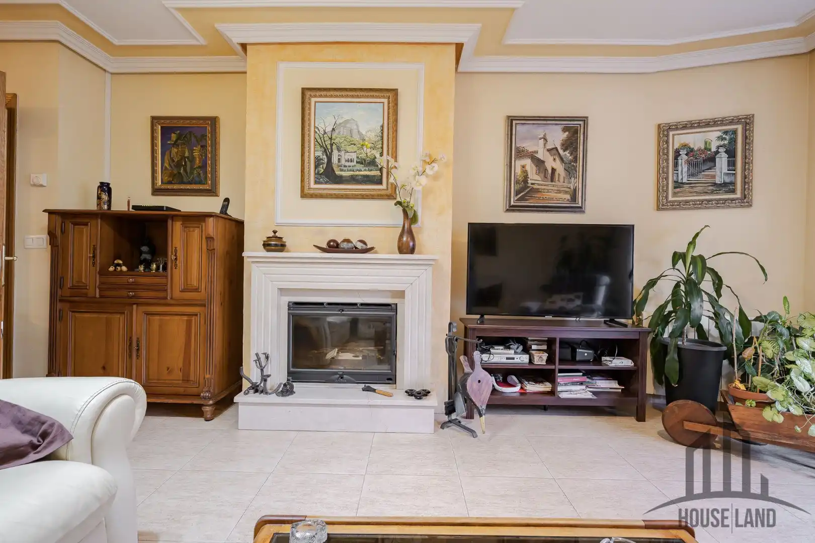 Sala de estar de Casa o chalet en venta en Meco pueblo