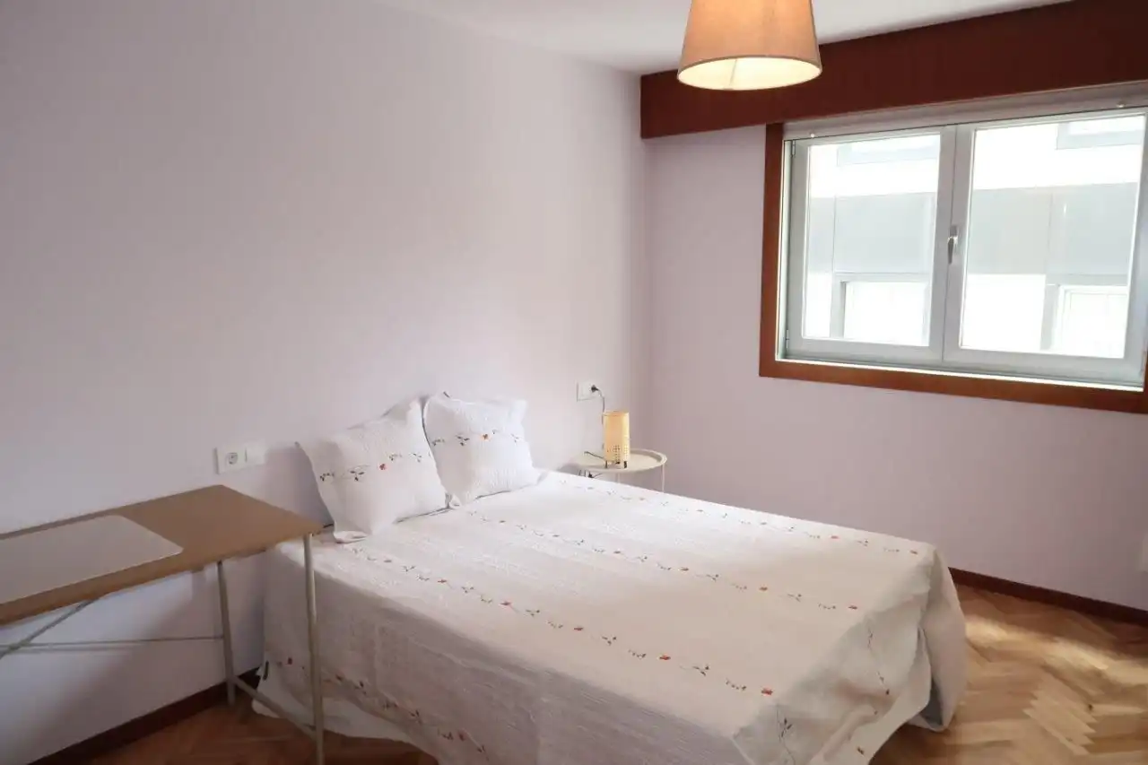 Bedroom of Flat for rent in A Coruña Capital   with Heating and Furnished