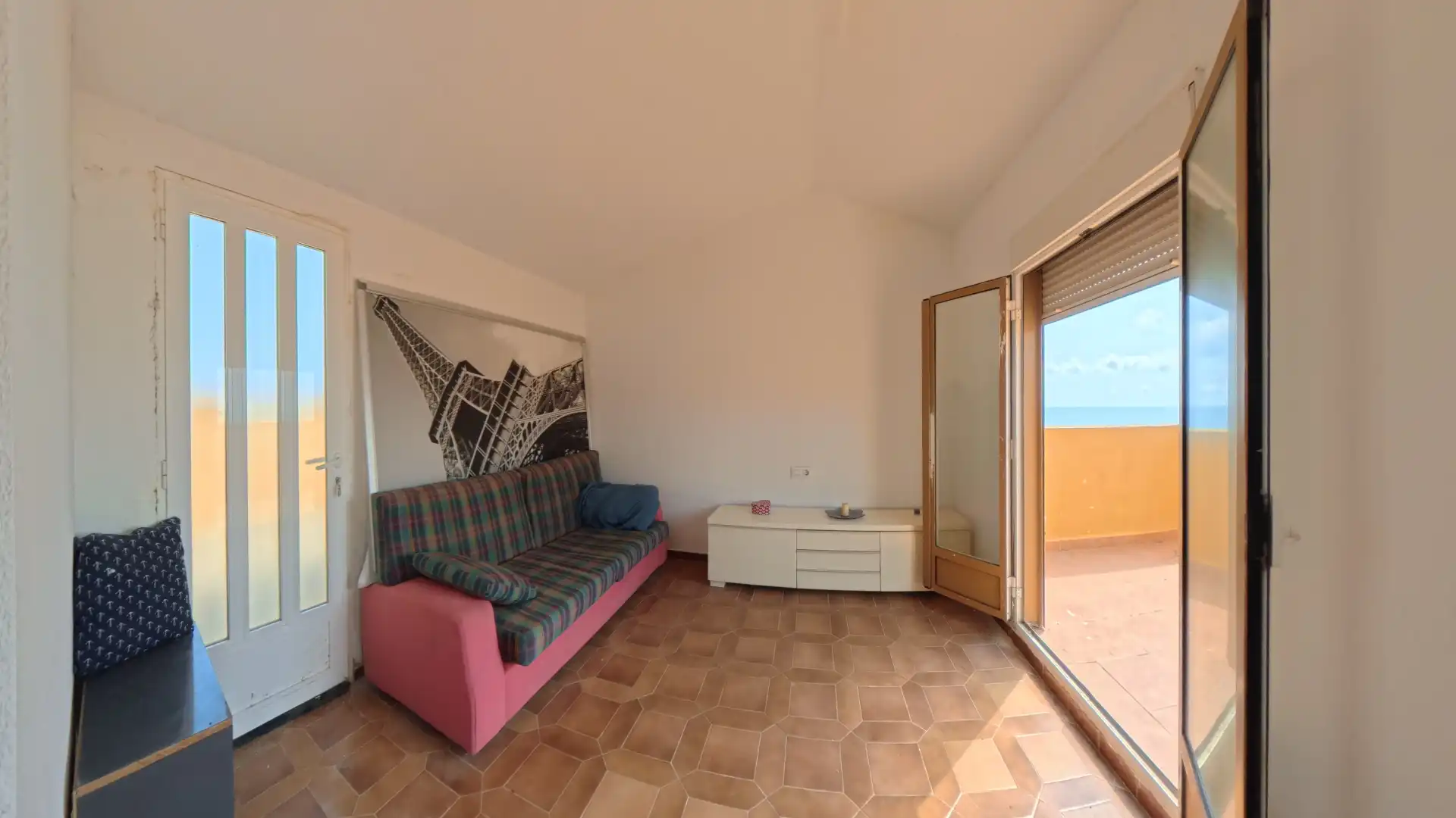 Sala de estar de Casa adosada en venta en Sueca con Aire acondicionado, Calefacción y Terraza