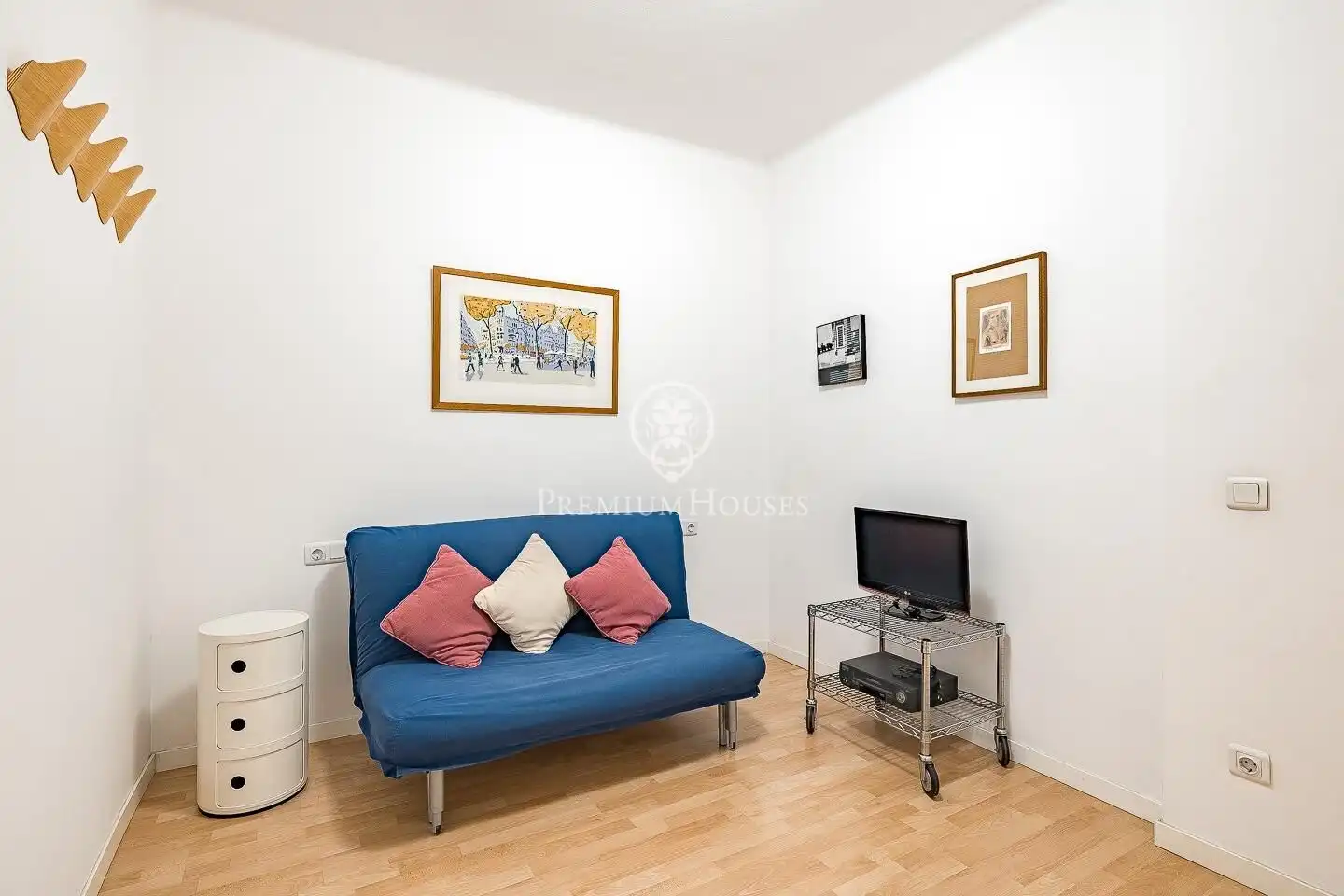 Sala de estar de Apartamento en venta en Barcelona con Aire acondicionado, Calefacción y Terraza