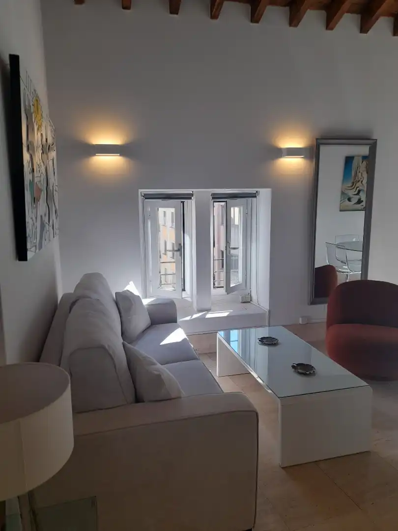 Sala d'estar de Àtic en venda en Málaga amb Aire condicionat, Calefacció i Moblat