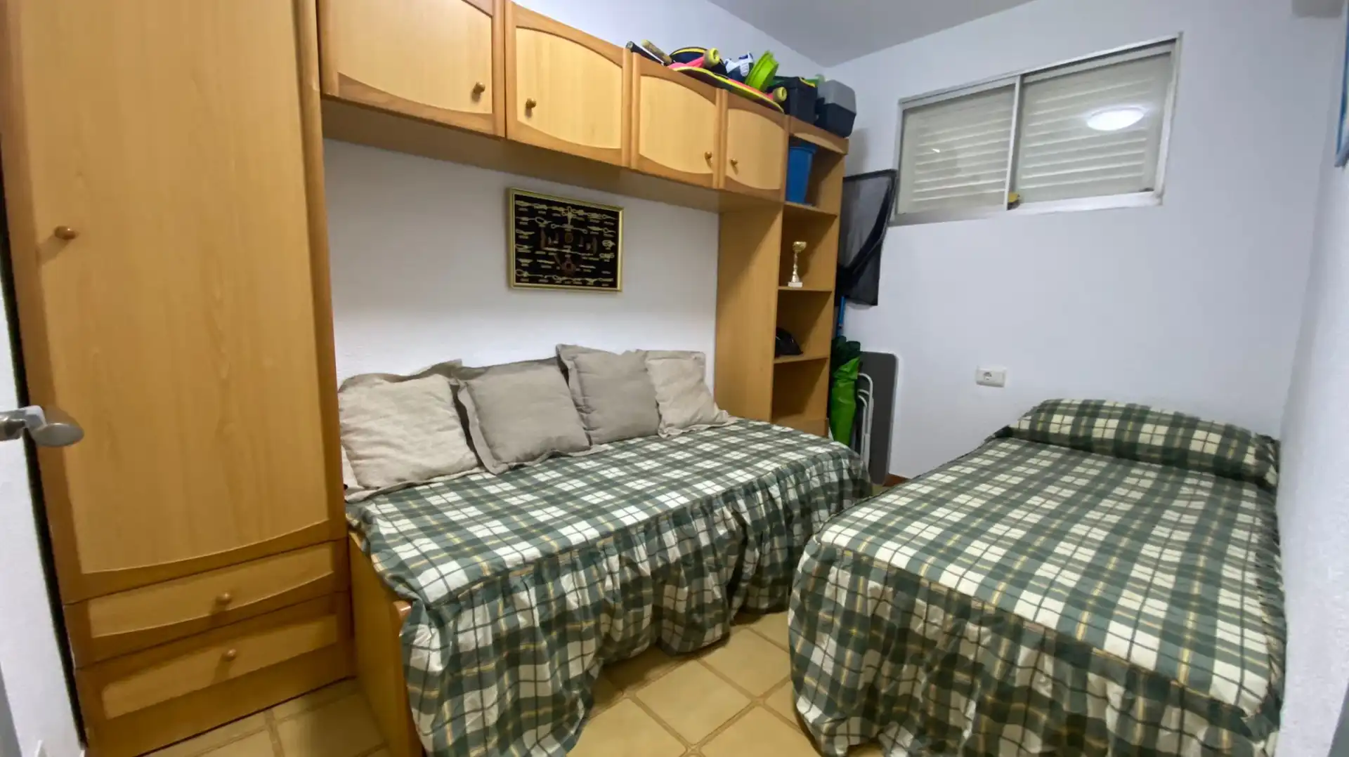 Dormitori de Apartament en venda en Benicasim / Benicàssim amb Jardí privat, Terrassa i Moblat