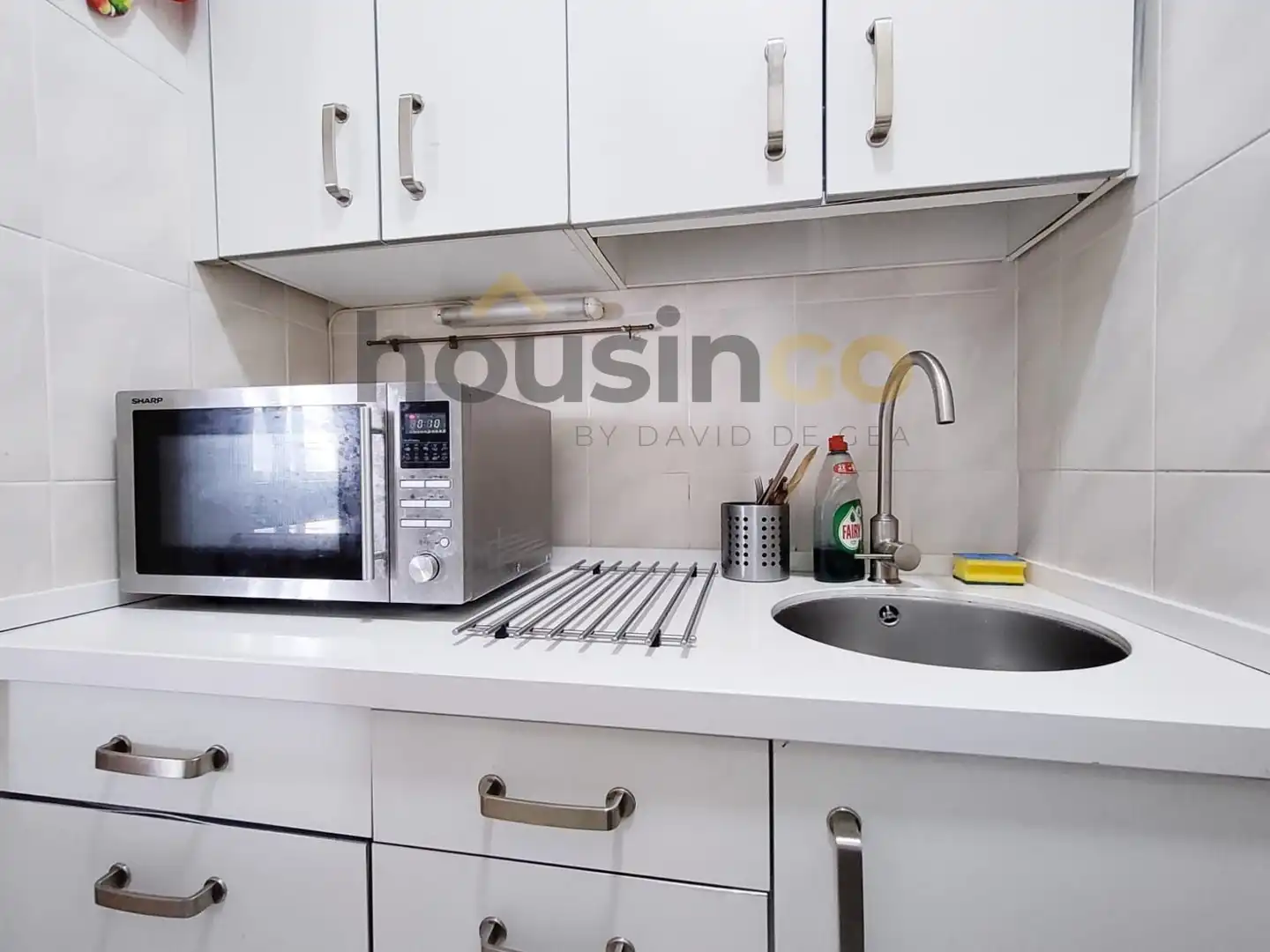 Kitchen of Duplexes for rent in Madrid  with Air Conditioner, Heating and Furnished