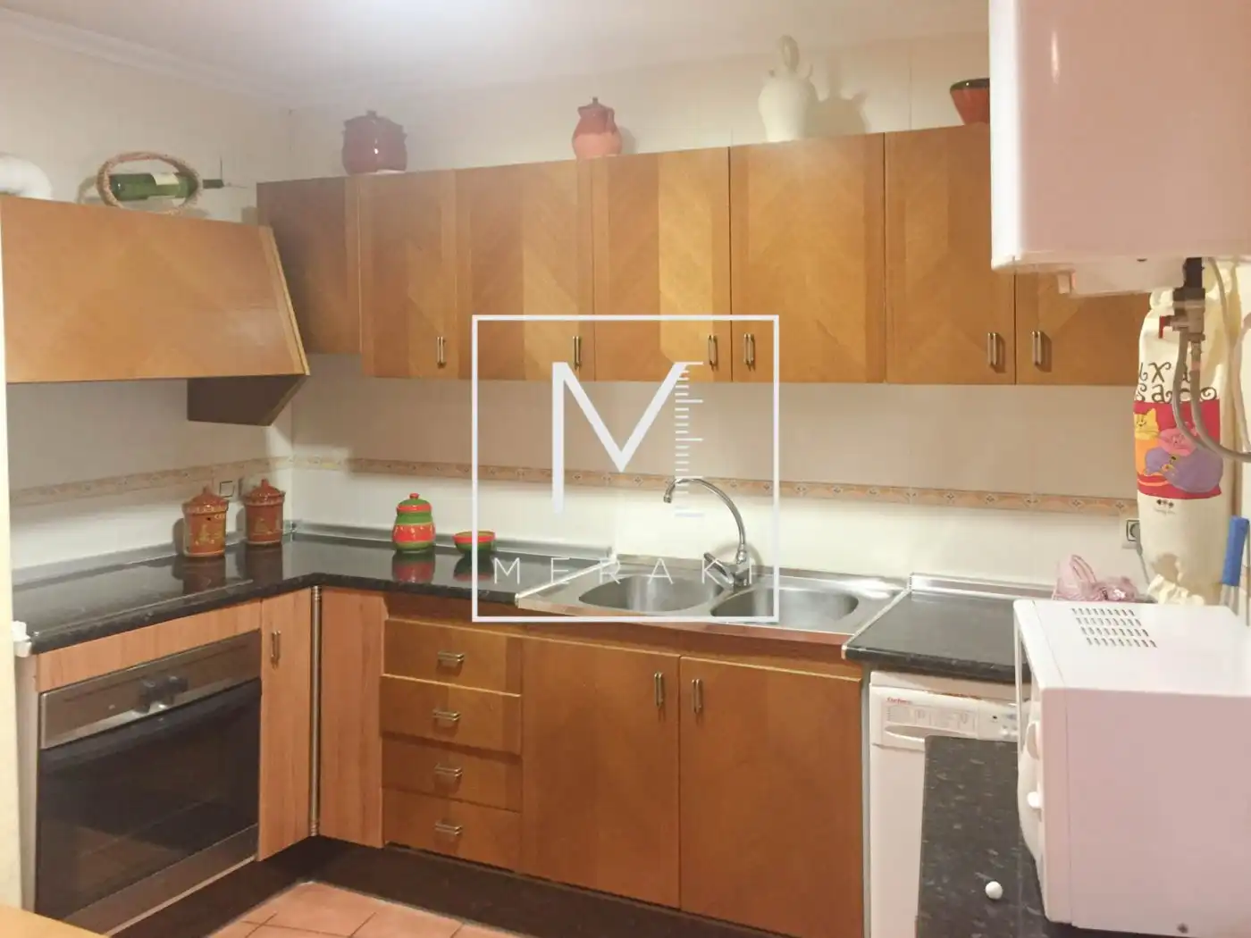 Cocina de Finca rústica en venta en Bogarra con Calefacción