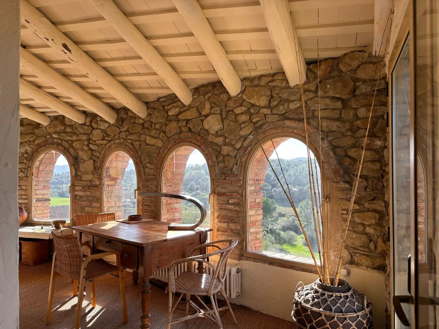 Comedor de Finca rústica en venta en Madremanya con Calefacción, Terraza y Trastero