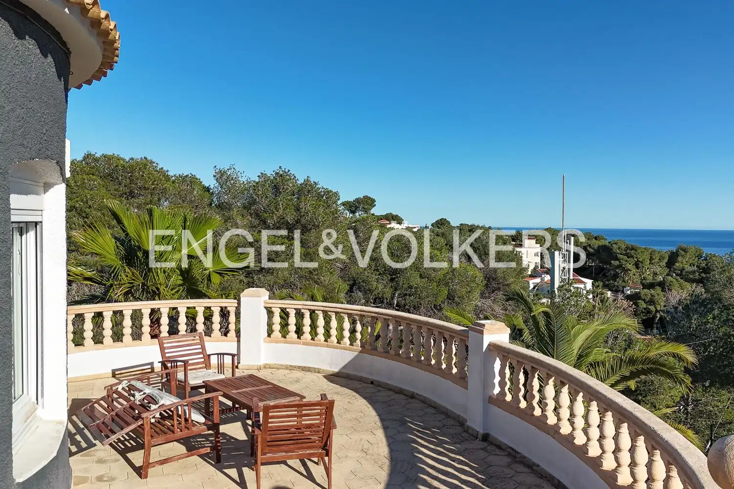Terrace of Houses for sale in Jávea / Xàbia  with Air Conditioner, Heating and Private garden
